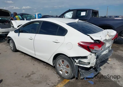 2017 Kia Forte Lx from USA, damaged, VIN 3KPFK4A74HE064035